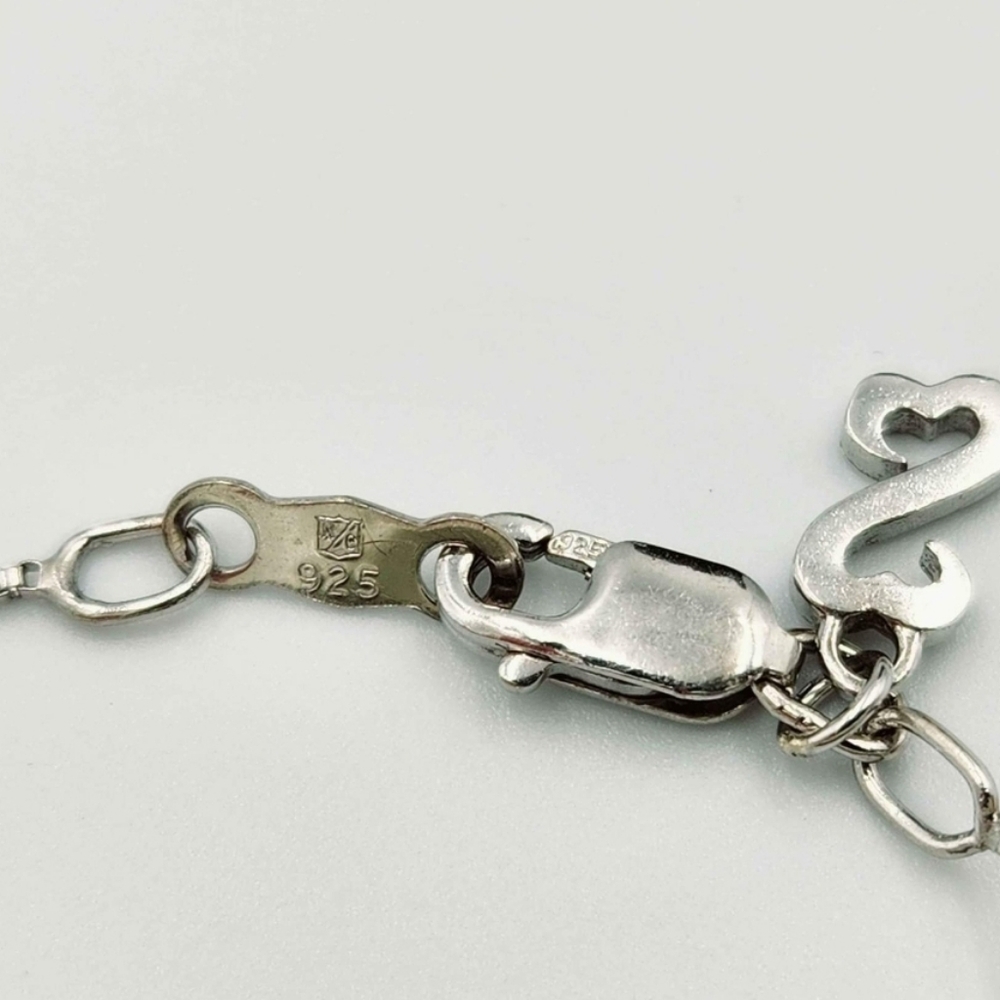 Open Hearts Collection by Jane Seymore Topaz and Sterling Silver Pendant - Picture 3 of 3